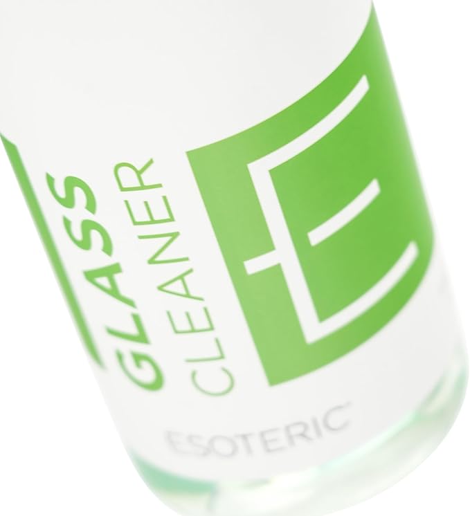 ESOTERIC Glass Cleaner for Cars – Streak Free Automotive Glass Cleaner Spray, Safe on Tinted Windows, Professional Car Window Cleaner for Interior and Exterior Auto Glass