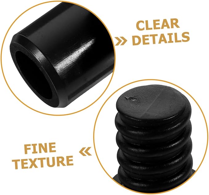 8pcs Plastic Threaded Handle Tip Replacement for Broom Pole Threaded Adapters for Broom Handle