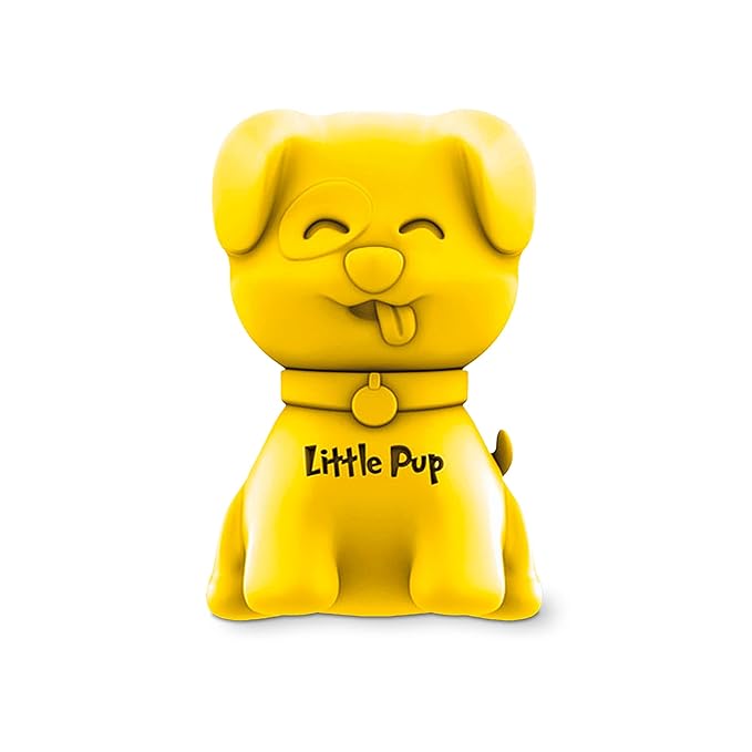 Little Pup 96628-6PK Vanilla Scent Car Air Freshener Clip Provides Long-Lasting Freshness in a Compact Design, Fights Odors for up to 45 Days, Cute Car Odor Eliminator, Non-Toxic, Pack of 6