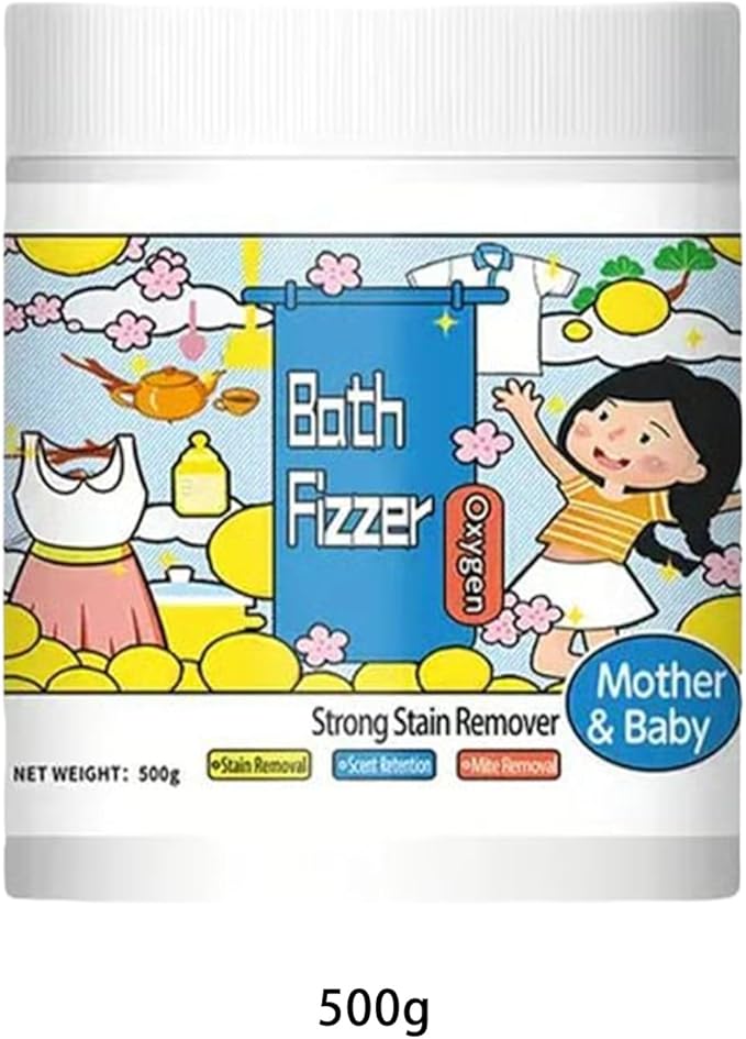 Carpet Cleaner Powder, 500g Hyper Concentrated Powerful Remover, Clothes Laundry Stain Remover, For Home Shirt Bathroom Household Daily Nursery Party Travel Offices Fabrics
