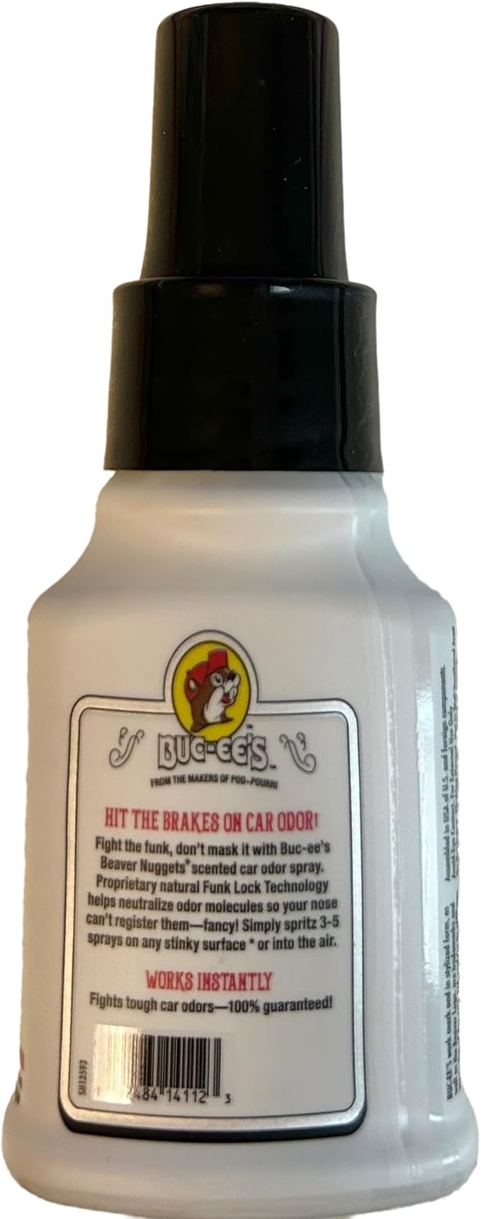 Buc-ee's Car Air Freshener Spray, Beaver Nugget Scent