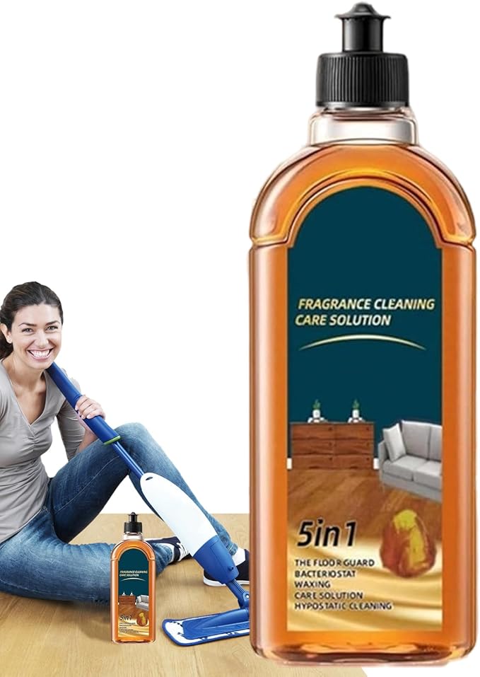 Spainho Floor Cleaner Concentrate – Stain Odor Removal Formula, Free High Gloss Finish, Fresh Scent | Powerful Cleaning Solution for Tile Wood Laminate Stone Surfaces