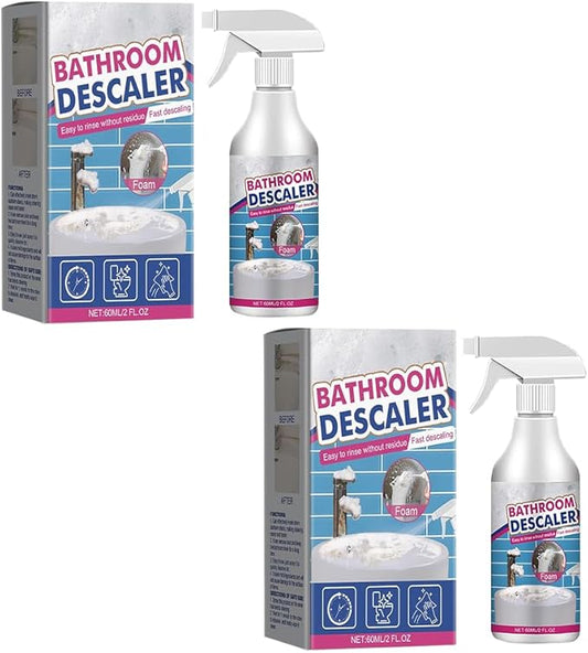 Dodorado Bathroom Descaler Foam Cleaner,Powerful Foam Bathroom Cleaner for Stubborn Stains - Gentle on Surfaces, No Scrubbing Required, All-Purpose Household Cleaning Solution (2)