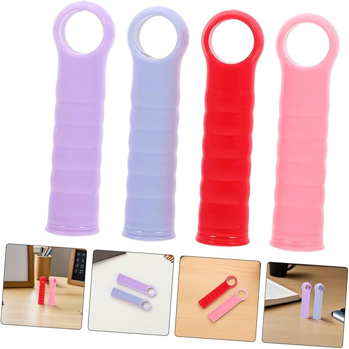 40pcs Mop Handle Cap Ergonomic Plastic Replacement Sleeves for Broomstick Poles for Home Commercial Cleaning Lightweight Comfortable Grip