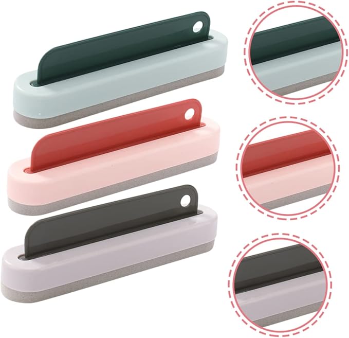 3pcs Multi-use Glass Cleaning Scraper Window Cleaner for Home Bathroom Kitchen Effortlessly Remove Water Stains from Glass Mirrors Tiles Includes Grey Tools
