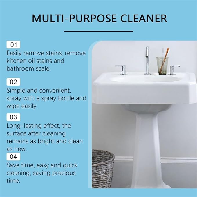 Multi Purpose Cleaner, Brazilian Waves Multi Purpose Cleaner, Multipurpose Bathroom Foam Cleaning spray, Luxurious Scent, Quick Results, Saving Time and Effort (2)