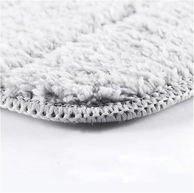 Compatible For Mijia， Compatible For Deerma，Replace Mop Cloth Rags Water Spray Mop 360 Rotating Cleaning Cloth Head Wooden Carbon Fibe(8pcs)
