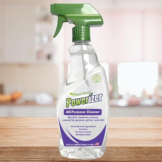 Powerizer Plant Based Lightly Scented All Purpose Cleaner Spray Bottle (1)