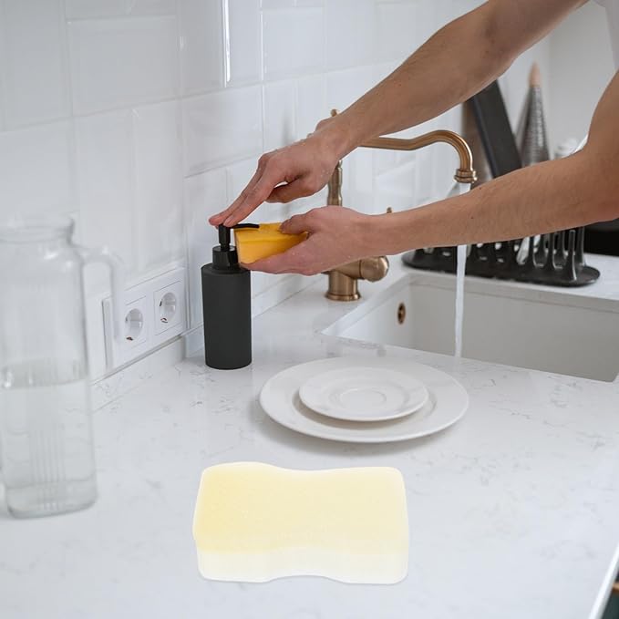 Operitacx 15pcs Lampshade Cleaning Sponges Fabric Cleaner Pads Reusable Dry Dust Remover for Lampshades Curtains Pet Hair and Soot Removal Household Cleaning