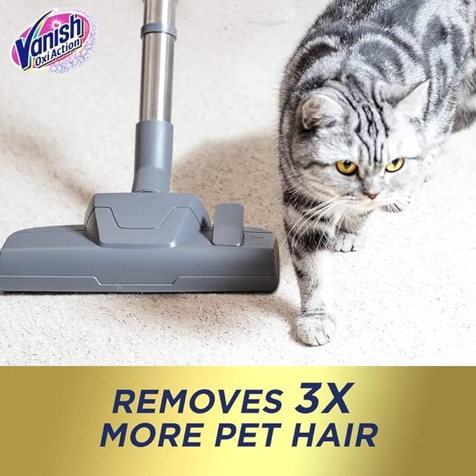 Vanish Oxi Action Powerspraycarpet and Upholstery Stain Remover 500 ml (Pack of Two)