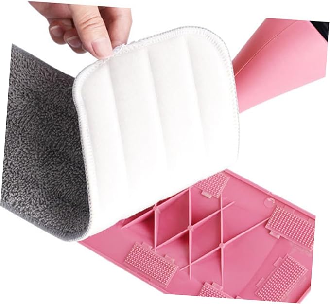 FRCOLOR 3pcs Water Mop Cloth Replacement Microfiber Cleaning Pads for Household Use Durable Mop Head Accessories for Efficient Floor Cleaning
