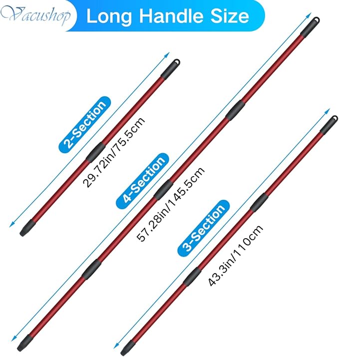 Mop Accessories Replacement for O-Ceda Spin Mop Four-Section Handle x1 Base X1