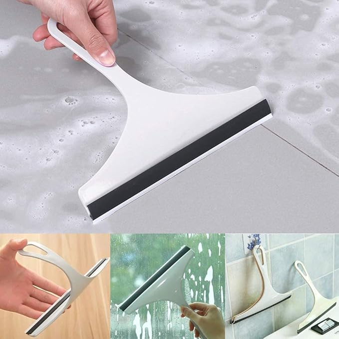 Smooth PP Material Glass Cleaner Window Wiper, Brush with Hanging Hole Design, for Glass Cleaning