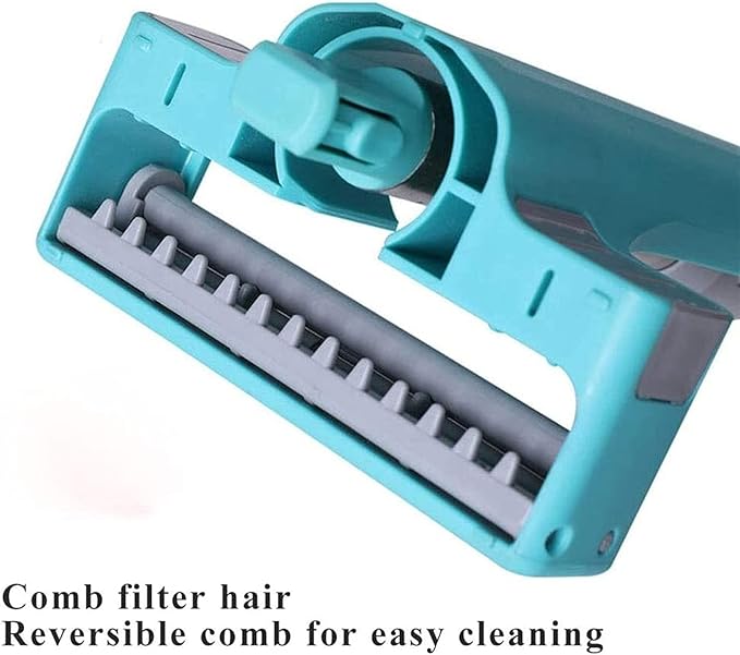 Spray Mop with 2 Interchangeable Heads Microfibre Floor Mop with Rewashable Pads Swivel Head and One Touch Bottle Release