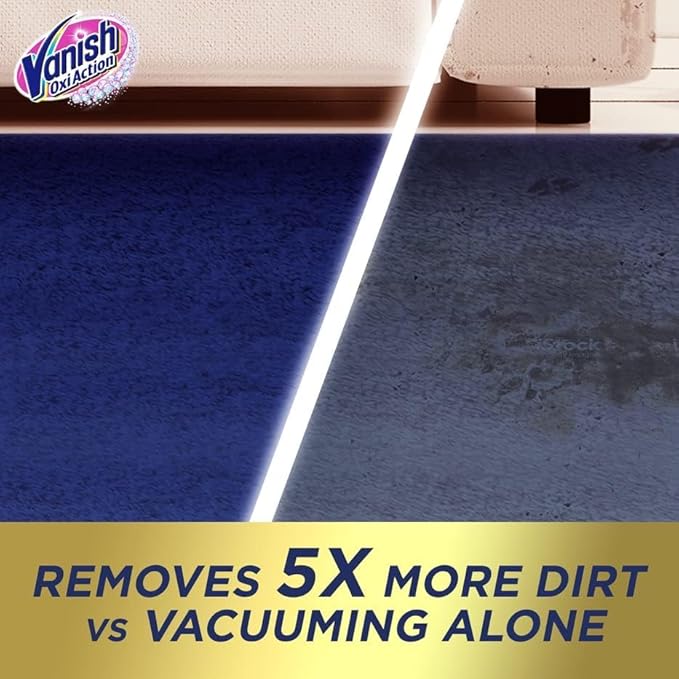 Vanish Oxi Action Powerspraycarpet and Upholstery Stain Remover 500 ml (Pack of Two)