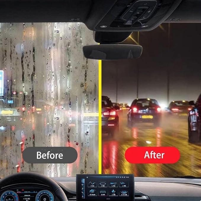 Automotive Oil Film Cleaning Brush, Glass Coating Board, Glass Coating For Windshield, Hydrophobic Windshield Coating, Improves Clarity And Visibility(1pcs)