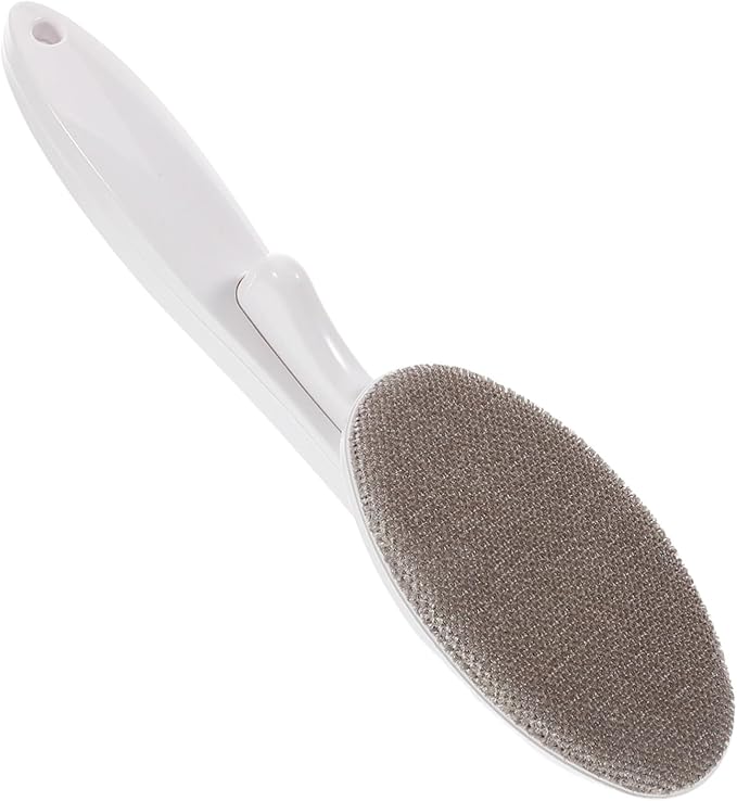 HOMSFOU Static Lint Brush for Pet Hair Removal Fabric Lint Cleaner Brush for Home Travel