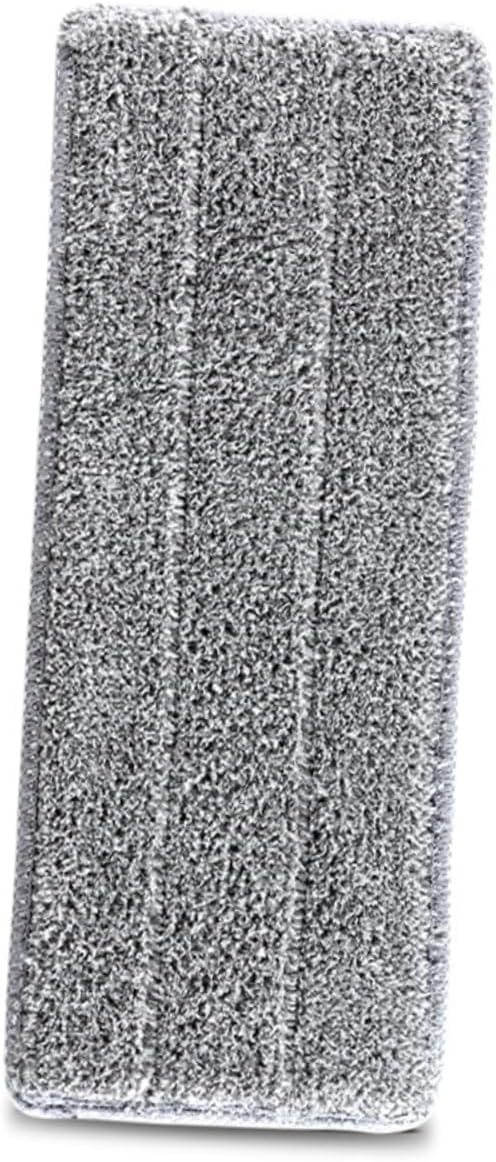 5Pcs Grey Mop Replacement Cloths Absorbent Flat Mop Pads Refill for Squeeze Mop Ideal for Floor Cleaning and Toilet Accessories