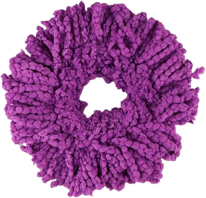 Compatible for 16cm Thicken Microfiber Cotton Head 360 Spinnable Universal Spin Mop Household Cleaning Tools(Purple)
