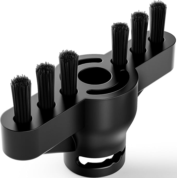 Steam Cleaner Replacement Grout Tool, 1 Packs Steam Cleaner Grout Tool Steam Cleaner for Home, Kitchen, Oversize, Black, CB-02A