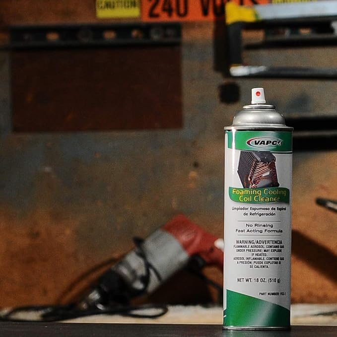 VAPCO 18 Oz. Evaporator Coil Cleaner Foaming FCC-1