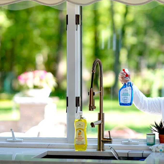 Glass and Window Cleaner Trigger Spray Bottle, 25 Fl Oz (Pack of 12)