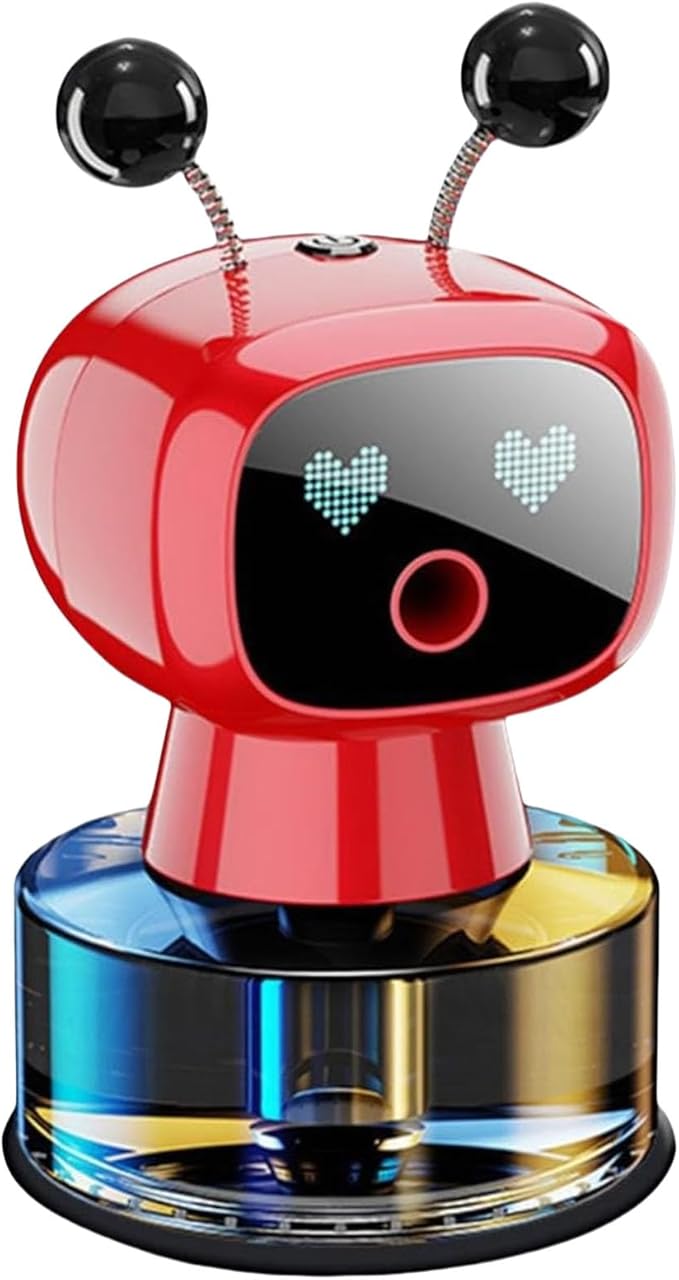 Intelligent Robot Car Air Freshener Scents Diffuser Innovative Robot Shape Car Air For Enhanced Driving
