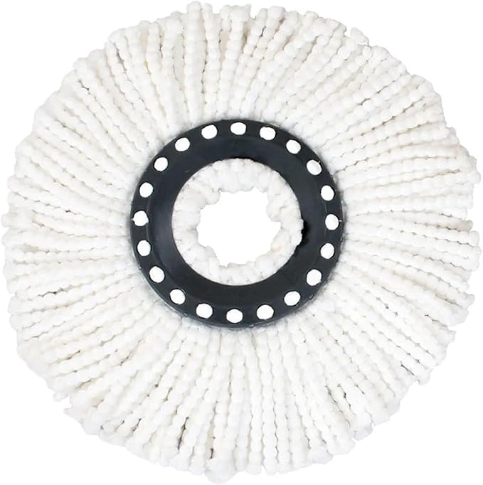 Universal Mop Head Refill Rotating Spin Mops Microfibers Round 16mm Mopping Head Microfiber Rag Mop Cloth Replacement Clean Tool