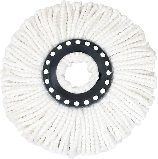 Universal Mop Head Refill Rotating Spin Mops Microfibers Round 16mm Mopping Head Microfiber Rag Mop Cloth Replacement Clean Tool