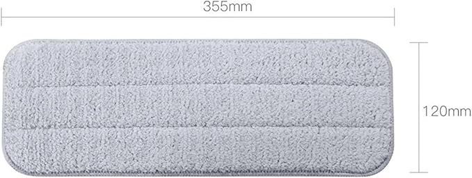 Compatible for Deerma, TB500 TB800,Compatible for Xiaomi Mijia ， Water Spray Mop 360 Rotating Cleaning Cloth Head Wooden Carbon Fiber Cloth(10pcs)
