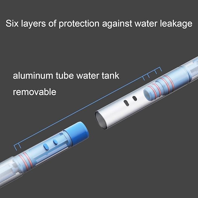Mop, Spray Water Hands Free Mop Aluminum Rod Flat Mop Household Mop Spray Water Wet Dry Mop(WhiteA)