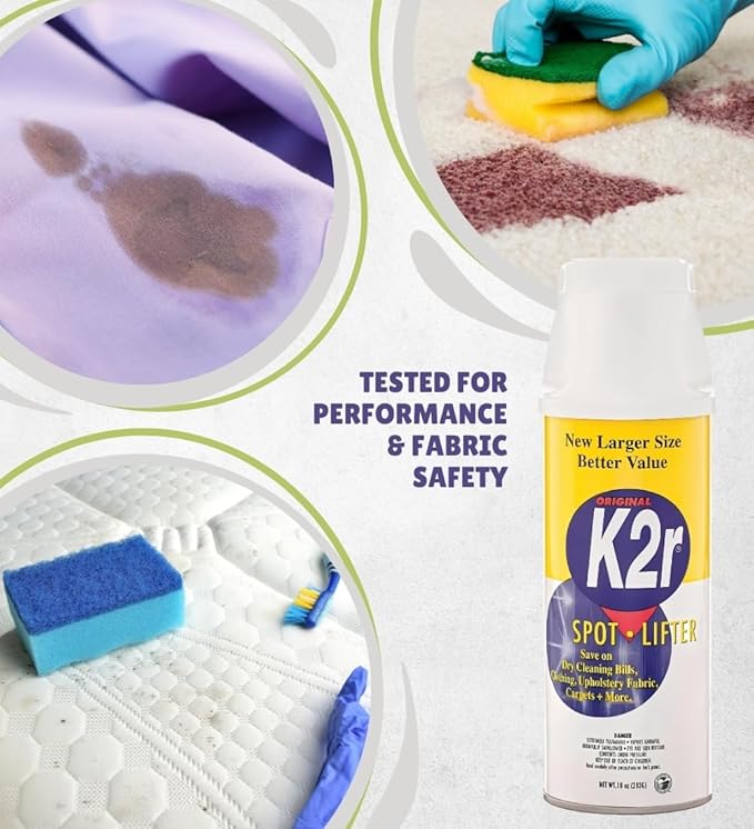 K2r No Scent Spot Treatment Stain Remover 10 oz Spray