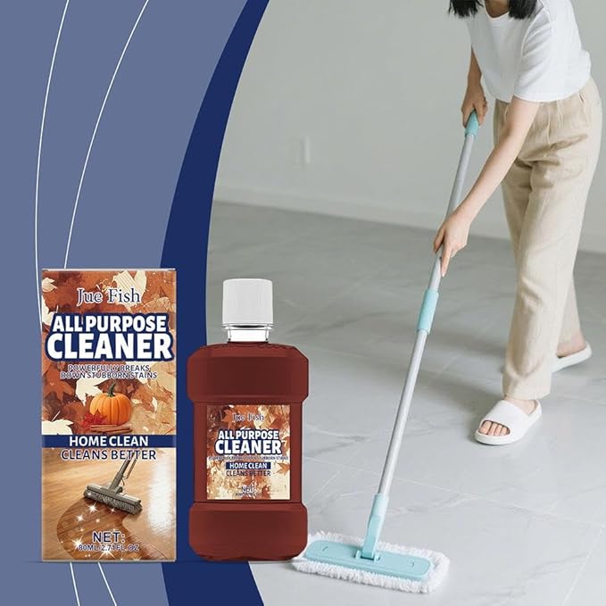 All Purpose Cleaner for Floors & Walls – Multipurpose Floor Cleaner for Mopping, Bathroom & Kitchen Surfaces – Powerful Multi Purpose Clean-er with Spiced Harvest Scent (1pcs)