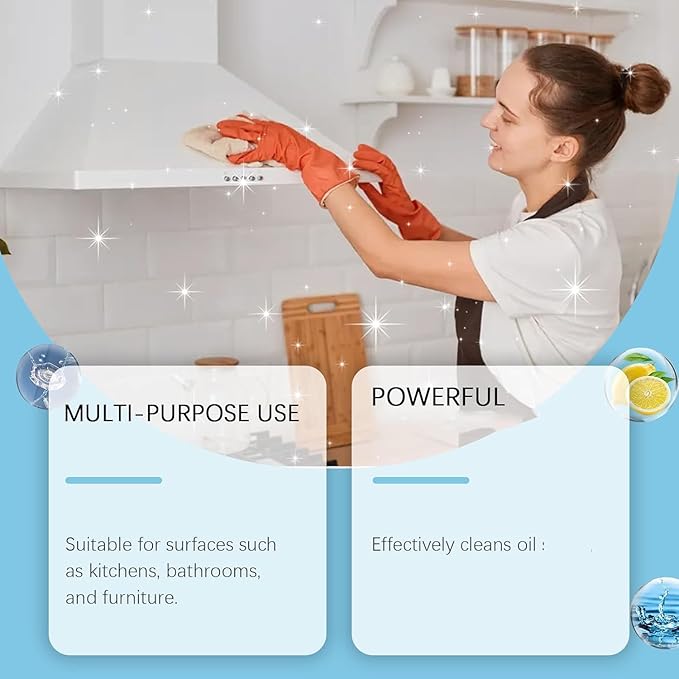 Brazilian Waves Multi Purpose Cleaner, Multi Purpose Cleaner, All-Purpose Cleaning Spray,Brazilian Waves MultiSurface Cleaner Spray for Floor Cleaning, Bathroom, Kitchen (3)