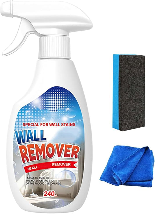 Halpilt Wall Remover Spray, Fast Acting Wall Cleaner Spray, Moonycozy Highly Effective Wall Cleaner Removal Spray, Multi-surface Cleaning for Wall Stains, Wood, Bathrooms, Kitchens, Tile (1)