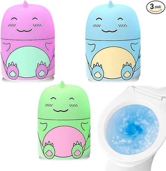 Toilet Cleaner & Toilet Deodorizer, Super Strong Toilet Bowl Cleaner for Removing Dirt, be Used for A Long Time (3 Pcs)