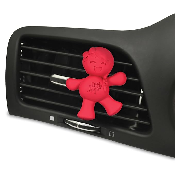 Little Joya 96034 Springtime Car Air Freshener Vent Clip Provides Long-Lasting Freshness in a Compact Design, Fights Odors for up to 45 Days, Cute Car Odor Eliminator, Non-Toxic, Pack of 1