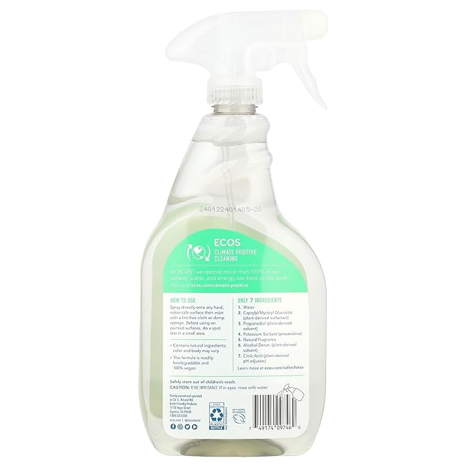 EARTH FRIENDLY CLEANER ALL PRPSE PARSLEY KLEE, 22 OZ, PK- 6