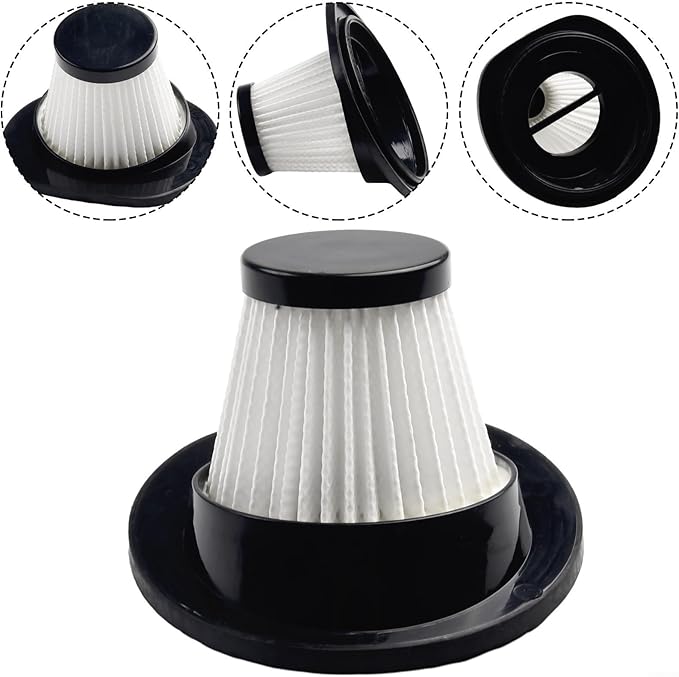 4Pcs Replacement Filters for VL188 VL189 Cordless Robot Vacuum Cleaners, Washable and Resuable Filters Household Vacuum Accessory