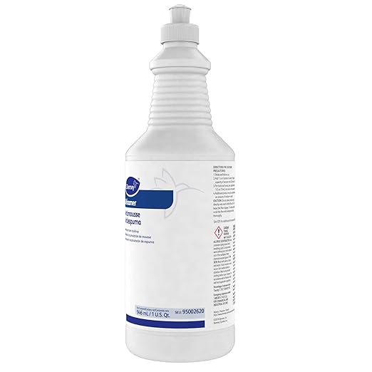 Diversey 95002620 Defoamer Liquid for Carpet Cleaner Extraction Machines, Tanks & AutoScrubbers, Ready-to-Use Squeeze Bottle, 32-Ounce (Pack of 6)