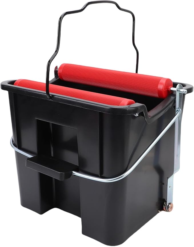 Pongnas Pedal Spin Mop Bucket Labor Saving Foot Pressure Floor Cleaning Bucket for Family Marine Boat