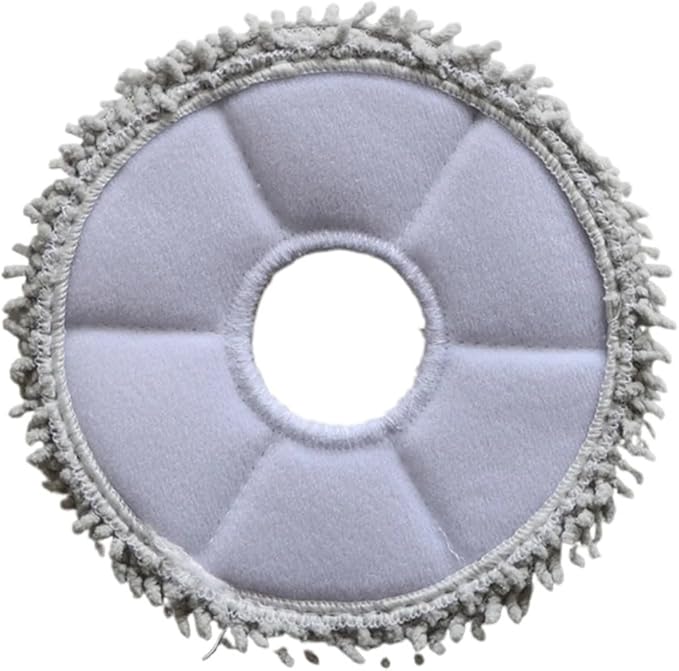 Vacuum Cleaner Accessory Mop Cloth，Compatible for Conga， 9590/9990 /10090 Spin Ultra(4pcs)
