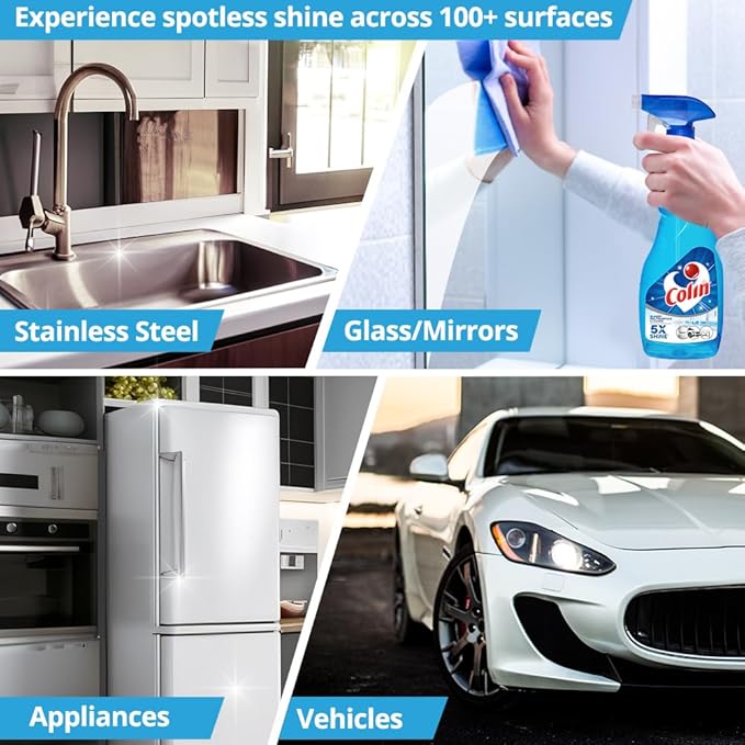 Glass Cleaner Pump 2X More Shine with shine Boosters - 500ml