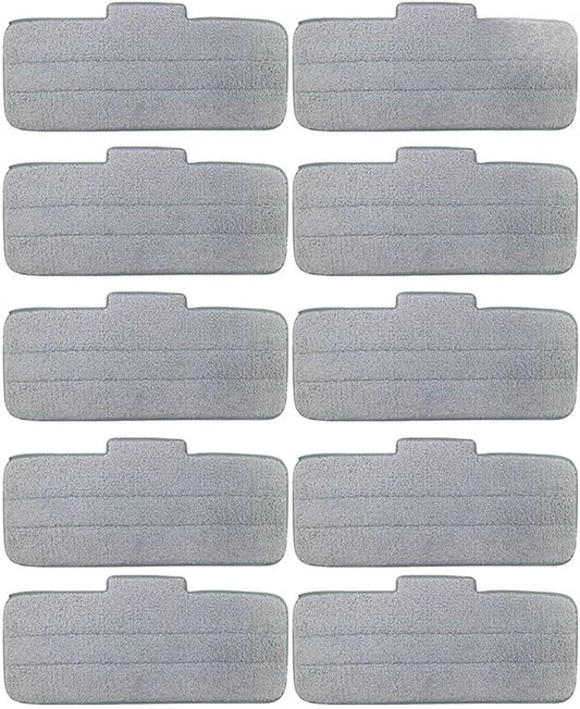 Compatible with Xiaomi Deerma TB900 Replace Mop for Mi Mijia Water Spray Mop 360 Rotating Cleaning Cloth Head Wooden Carbon Fiber Cloth C2(12 PCS)