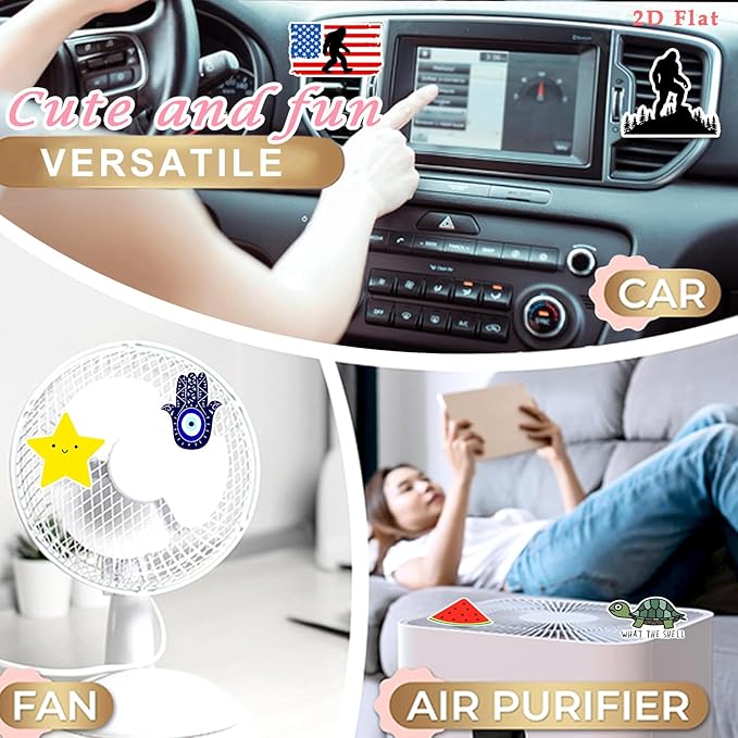 Cute Car Air Freshener Clips Dog Car Vent Clips Dog Cars Scents Cologne Air Conditioner Clip Auto Vent Interior Decoration Cars Accessories Dogs Gifts for Men Women,Friends