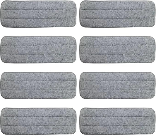 Mop Compatible with Deerma TB500 TB800 Compatible with Xiaomi Mijia Deerma Water Spray Mop 360 Rotating Cleaning Cloth Head Wooden Carbon Fiber Cloth(10 PCS)