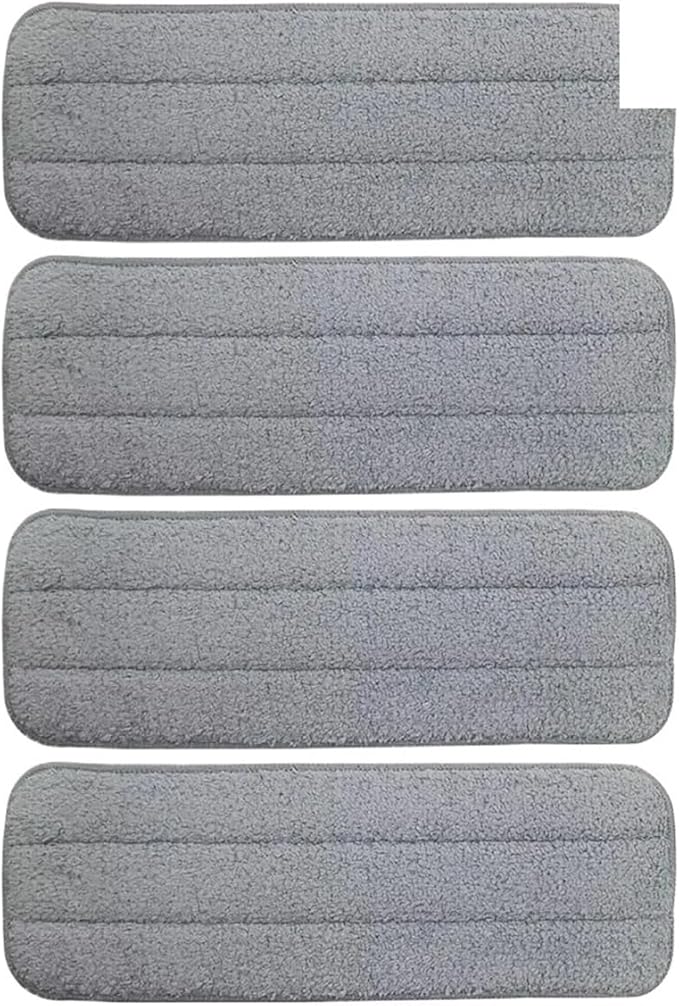 1-4 Pcs Replacement Mop Cloth Rags,Compatible For Deerma ，TB500 TB800 Water Spray Mop 360 Rotating Cleaning Cloth Head(4pcs)