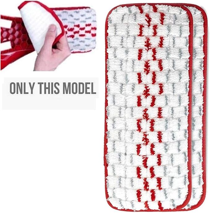 4 Pcs Microfiber Washable Dust Mops Pad Replacement Parts Compatible with O-Cedar ProMist Spray Mop Refill