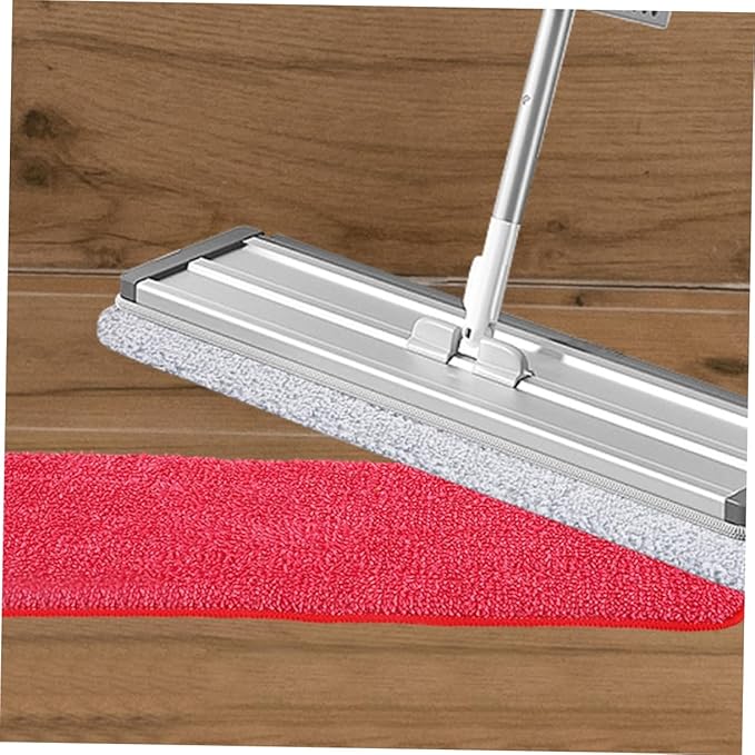 5pcs Fiber Mop Pads Replacement Reusable Cleaning Pads for Mops for Hardwood Tile Laminate Floors Compatible Various Types