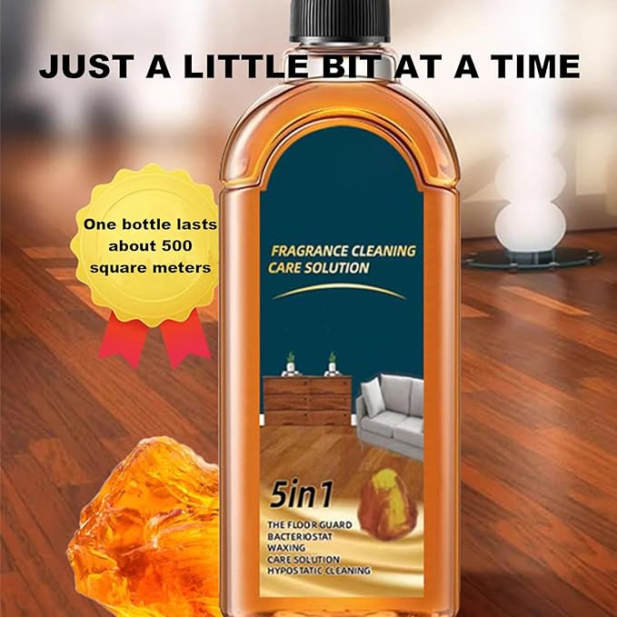 Stain and Odor Remover 5-in-1 Floor Cleaner, Scented Cleaning Treatment, Natural Shine For Tile Wood Floors, Natural Shine